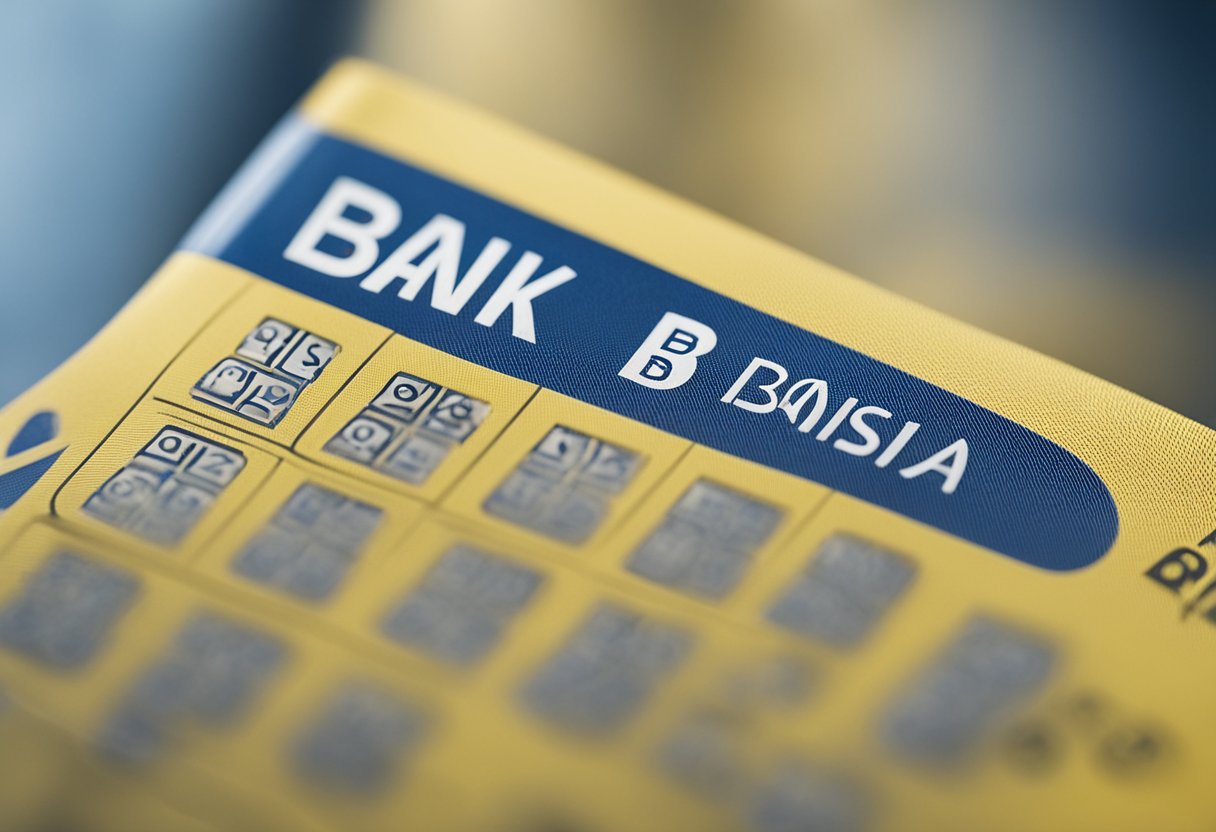 Um close de um boleto bancário com o logo do Banco do Brasil, apresentando a linha única de números e símbolos conhecida como Linha Digitável.