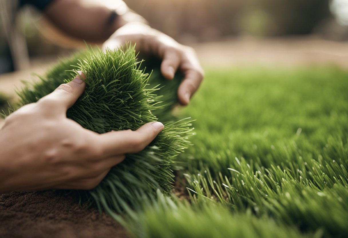 Can You Just Lay Artificial Grass on Dirt? | Sparkly Turf
