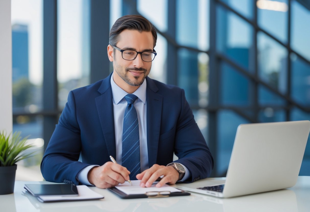 A commercial real estate appraiser in California carefully manages and protects confidential client information for appraisal purposes