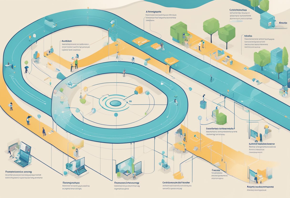at-risk student: An AI algorithm maps out individualized learning paths for students, identifying and providing support for those at risk