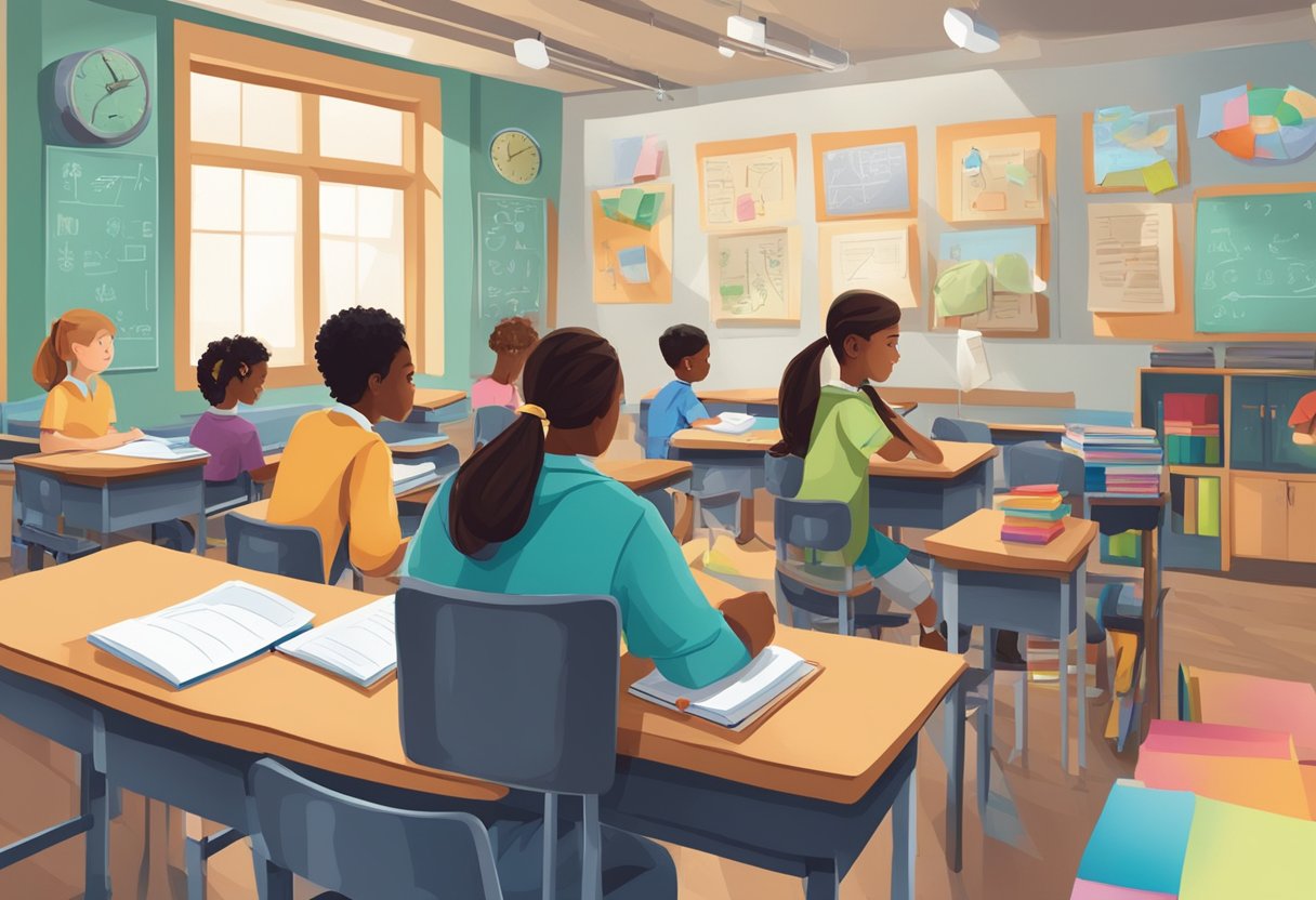 How Creative Writing Supports Cross-Curricular Learning: Unlocking Student Potential Across Subjects Creative Writing LearningMole Creative Writing: A classroom with various subjects represented through imagery (e.g. math, science, history) surrounding a central focus on a student writing creatively