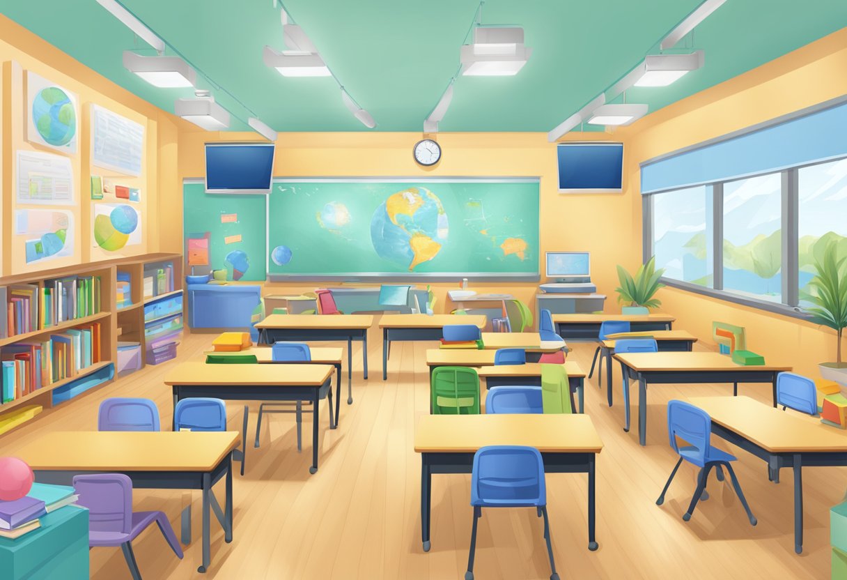 Exploring New Trends in World Languages Education: Fresh Approaches World Languages,Languages,technology LearningMole World Languages: A classroom with diverse language materials, technology, and interactive learning resources