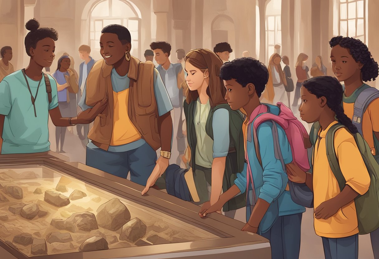 Real-Life Applications of Ancient History in Primary Education ancient history,History,Primary LearningMole Ancient History: A group of young students explore a museum exhibit, marveling at ancient artifacts and learning about different cultures throughout history