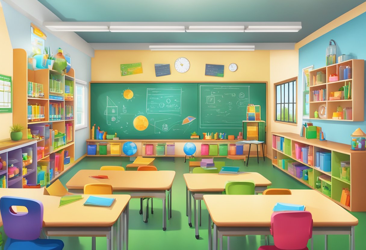 The Ultimate Science Resource Kits: Enhancing Hands-on Learning Science Resource,Science kit,Hands-on LearningMole A colorful classroom filled with interactive learning modules and science resource kits for primary education