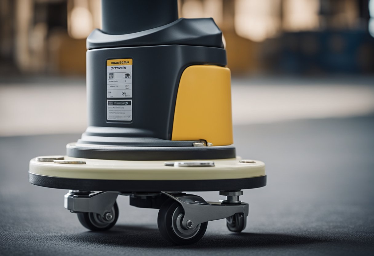 A high-quality caster smoothly glides across the floor, supporting heavy equipment with ease. A low-quality caster struggles to move, causing the equipment to wobble and strain