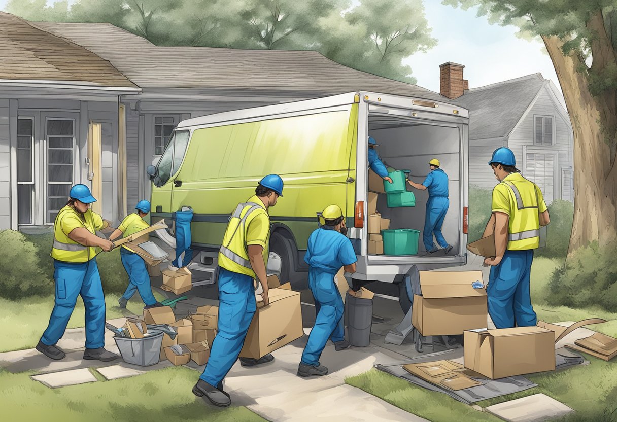 Remoção Particular: Soluções Eficientes para Transporte Seguro de Bens 5 Uma equipe de profissionais removendo itens de um local privado