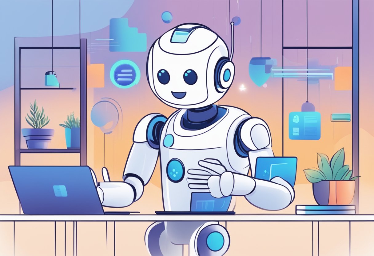 How AI Chatbots Improve Customer Service for Home Service Businesses 3 An AI chatbot seamlessly assists customers with home service inquiries, streamlining operations and improving efficiency