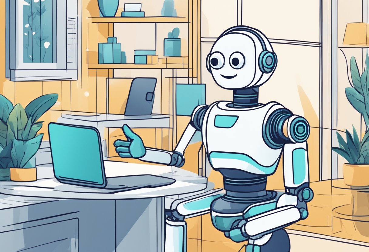 How AI Chatbots Improve Customer Service for Home Service Businesses 7 An AI chatbot seamlessly assists customers with home service inquiries, providing instant solutions and improving overall customer satisfaction