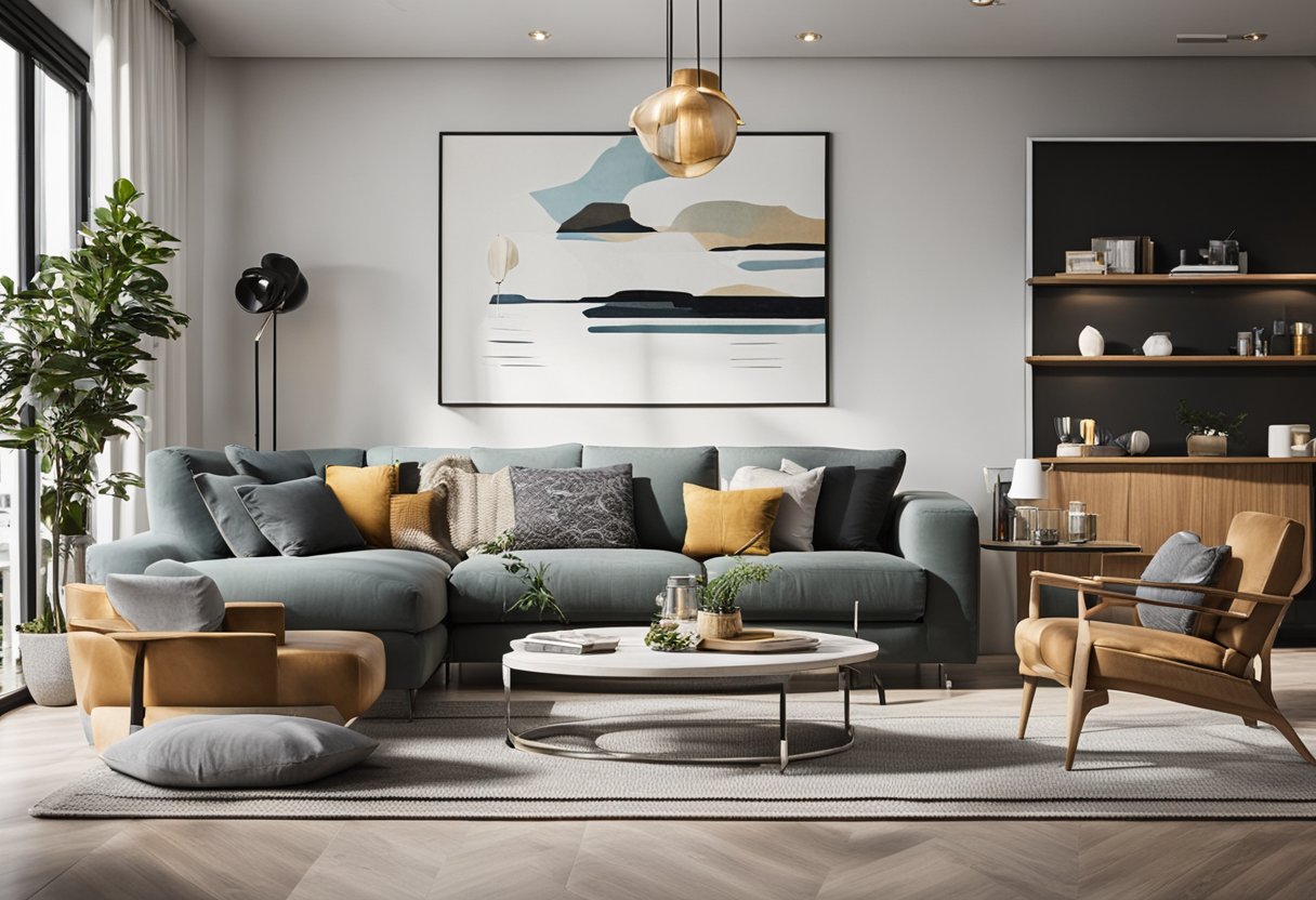 Image showing a lovely perfect living home