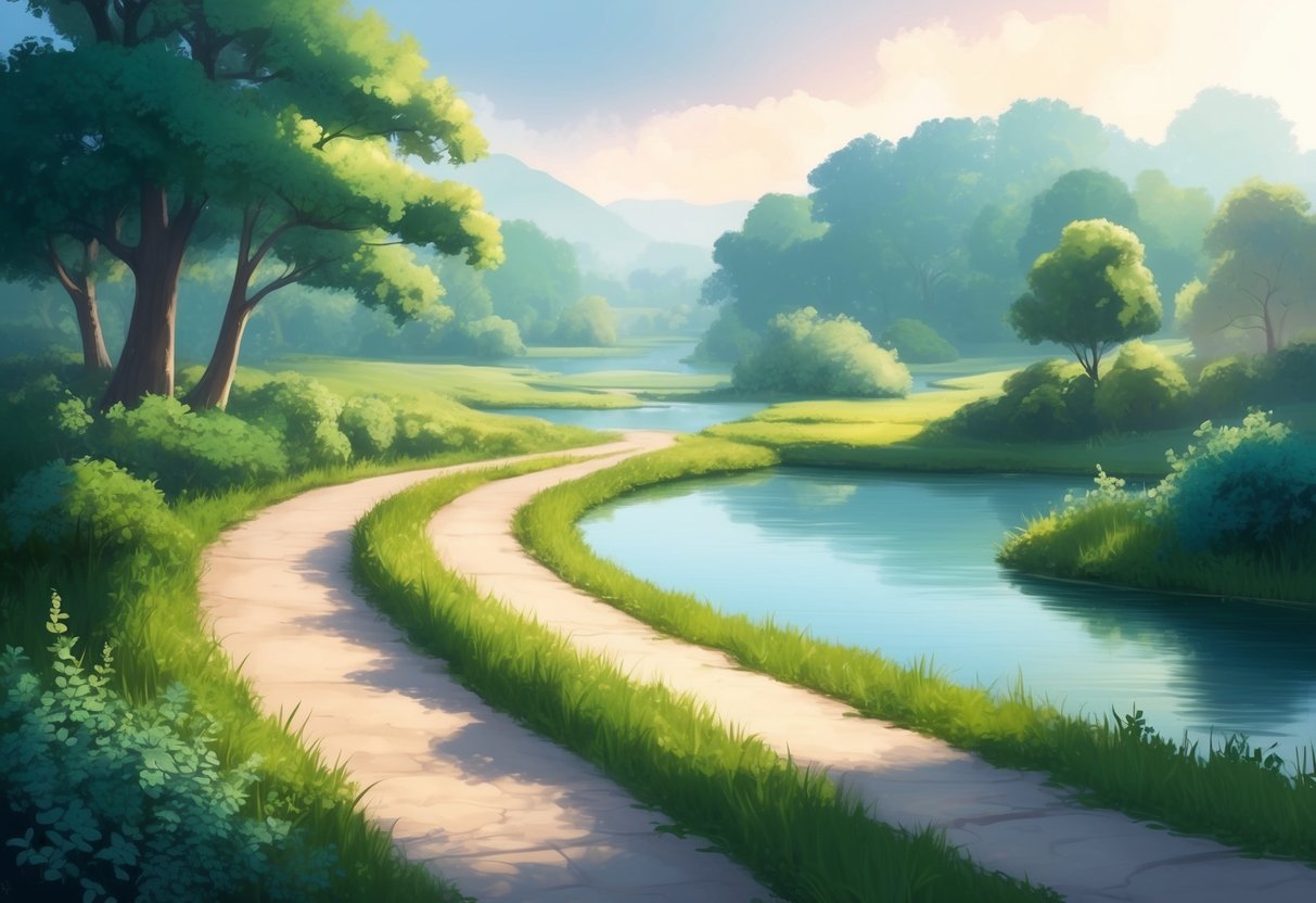 Retirement Path Photo Hybrid Retirement: The Middle Path Between Hustle and Rest for a ...