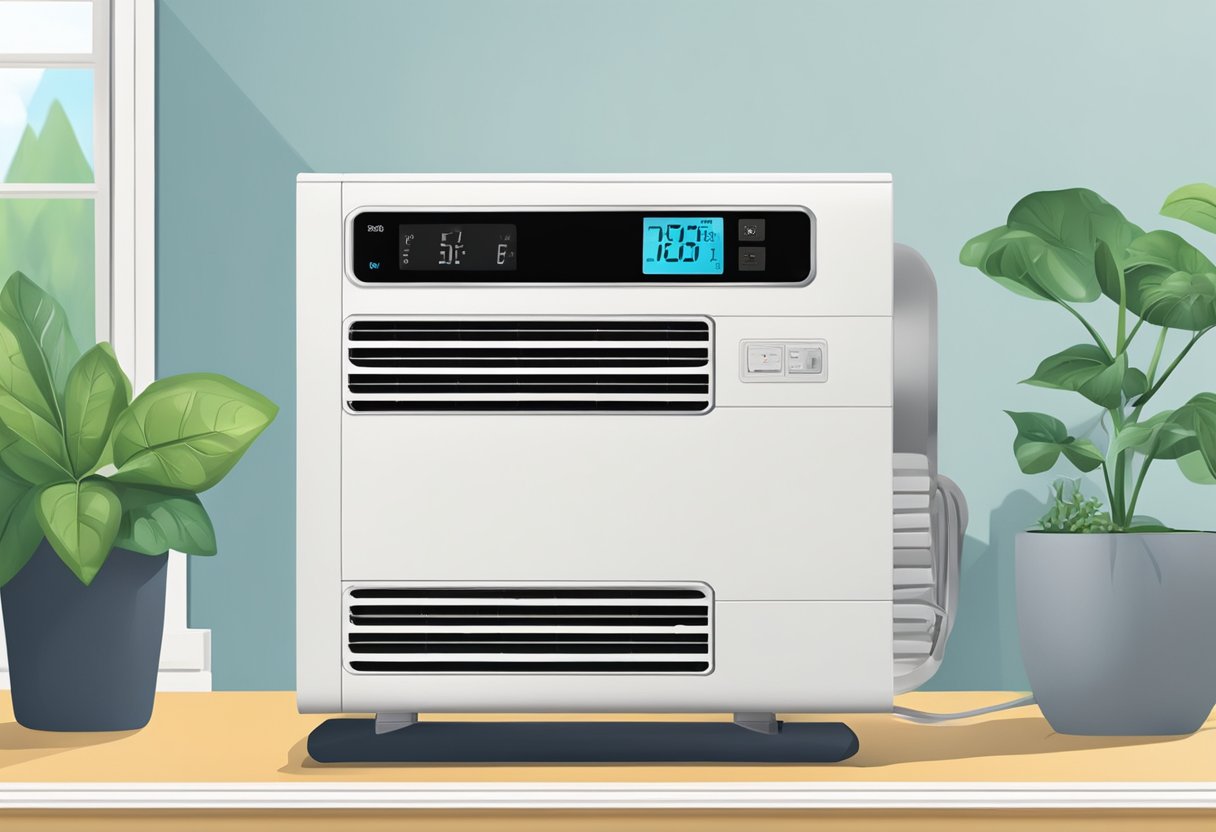 O ar-condicionado é um aparelho que consome energia elétrica para refrigerar, resfriar ou climatizar o ambiente.