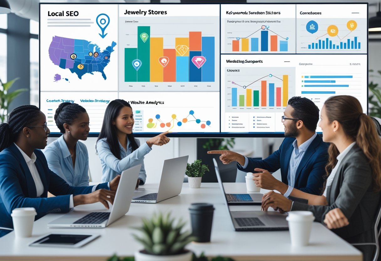 Content Strategy Variations: Local SEO for Jewelry Stores vs. General SEO Practices