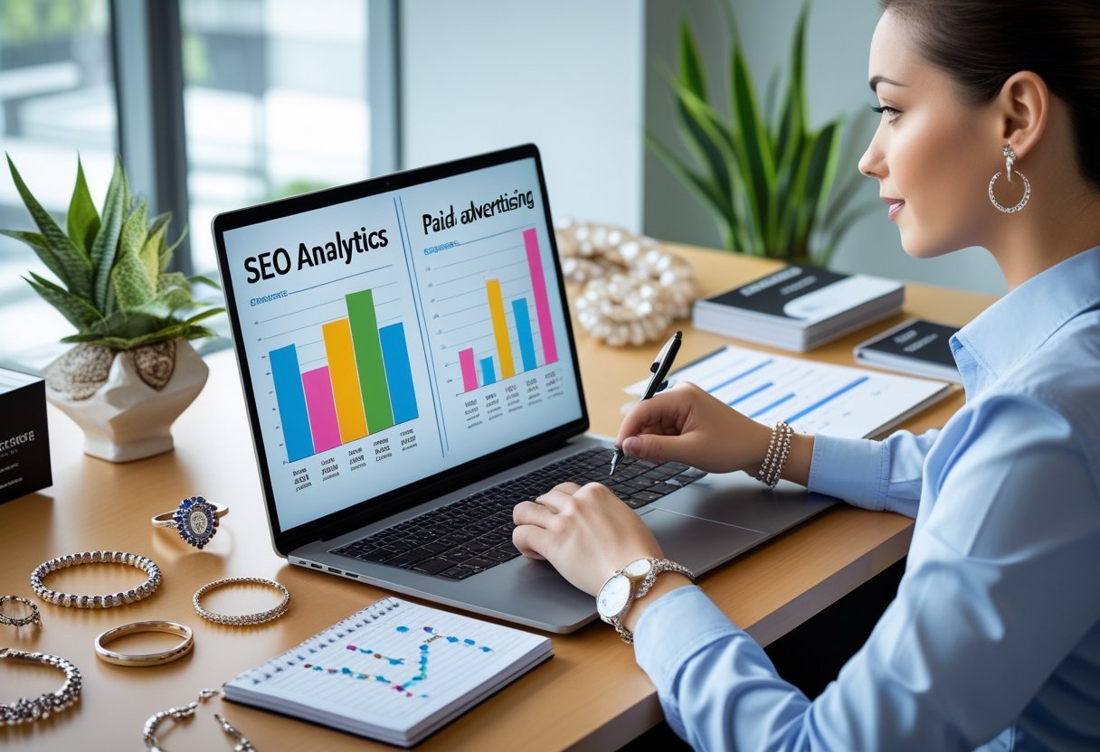 How SEO and Paid Advertising Differ for Attracting Jewelry Customers