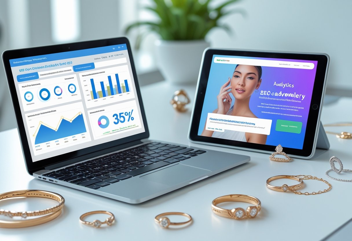 How SEO and Paid Advertising Differ for Attracting Jewelry Customers
