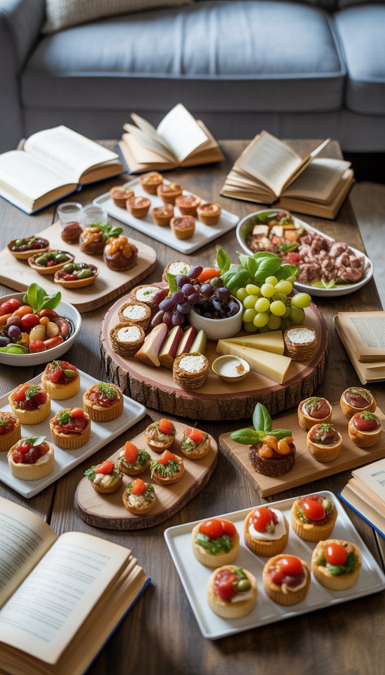 25 Book Club Food Appetizers to Elevate Your Next Gathering
