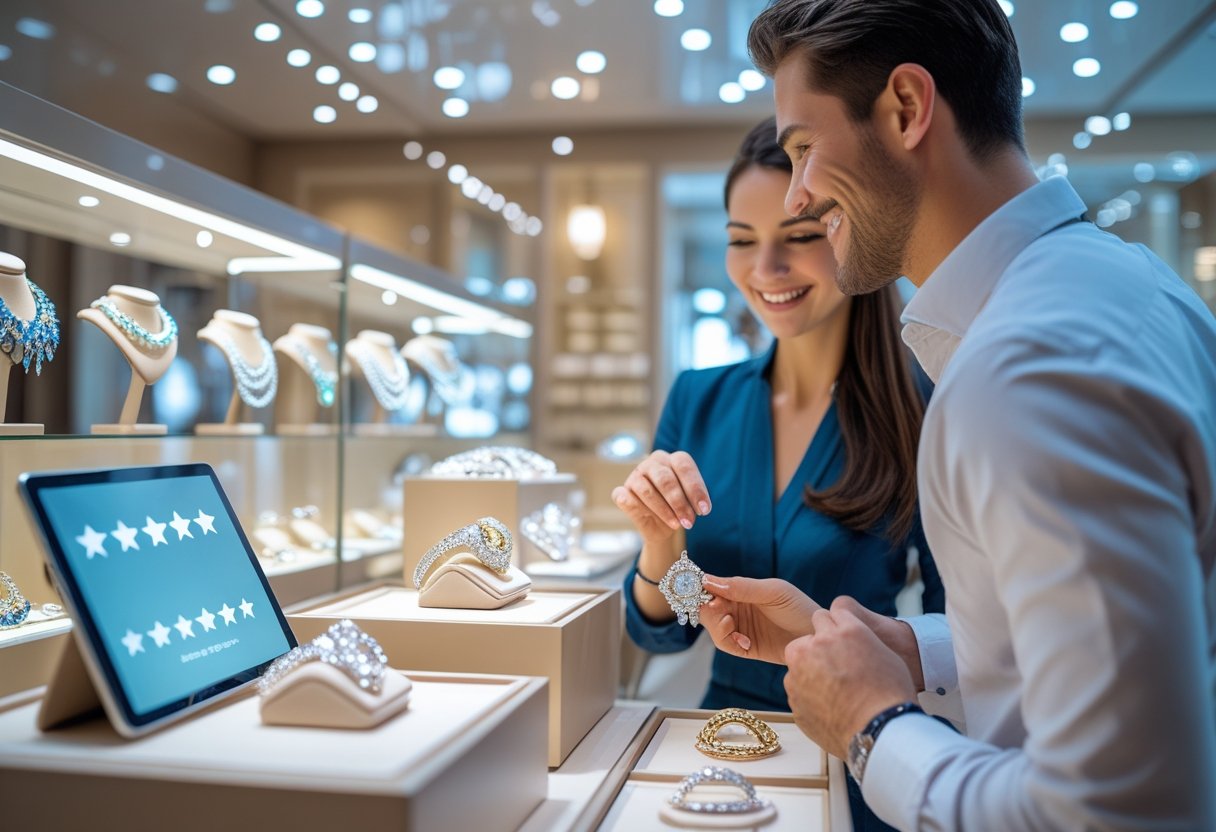Why Online Reviews Matter for Increasing Your Jewelry Store's Search Visibility