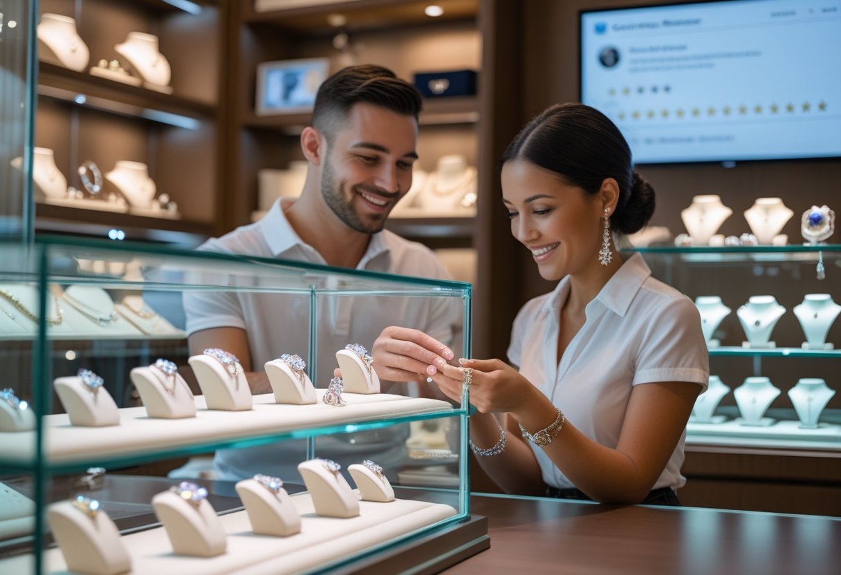 Unlocking Search Potential: The Role of Customer Reviews for Jewelry Stores