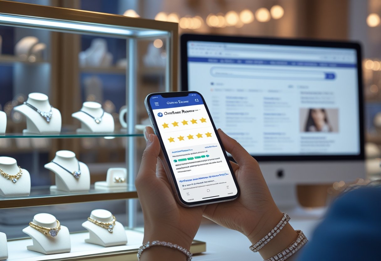 How Do Online Reviews Enhance Your Jewelry Store’s Online Search Presence?
