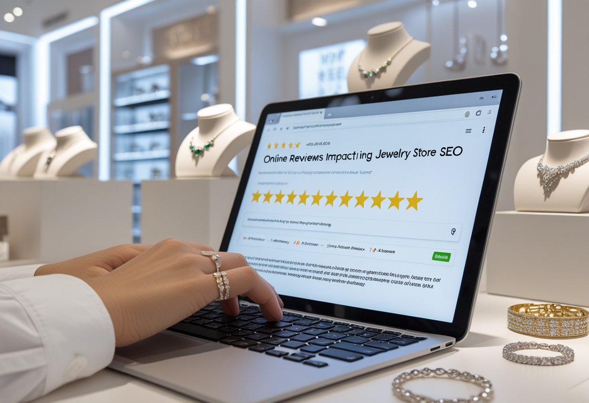 How Do Online Reviews Enhance Your Jewelry Store’s Online Search Presence?