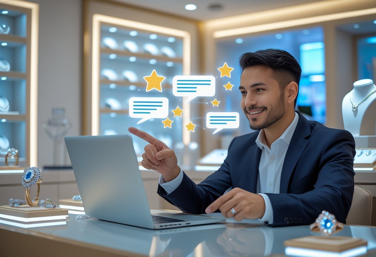 How Do Online Reviews Enhance Your Jewelry Store’s Online Search Presence?
