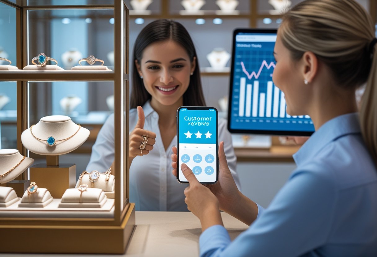 Tips for Leveraging Customer Reviews to Improve Jewelry Store SEO Rankings