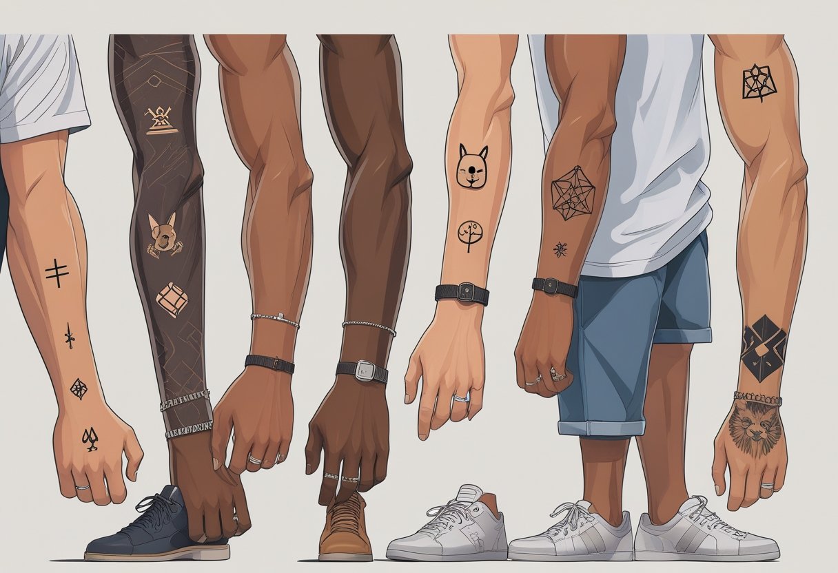 Tatuagem pequena masculina: ideias e inspirações para um...