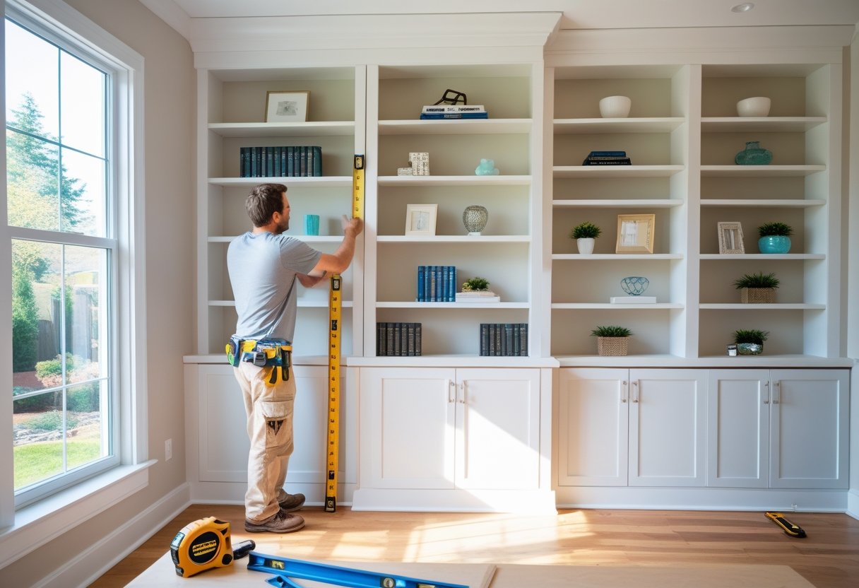 DIY Built-In Bookshelves Anyone Can Do: Simple Steps for Stunning Storage
