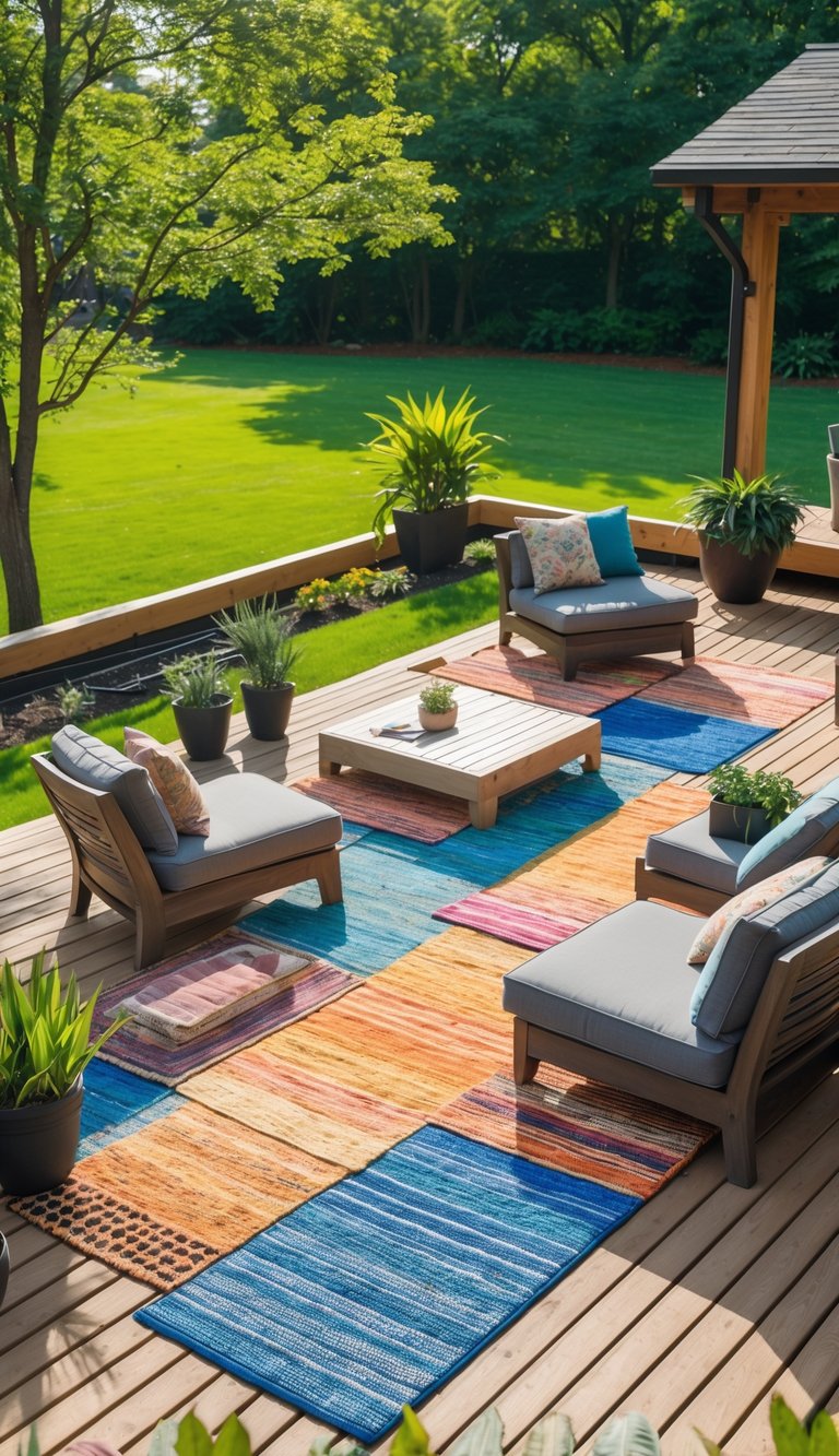 18 Ground-Level Deck Design Ideas on a Budget | Mummy Time