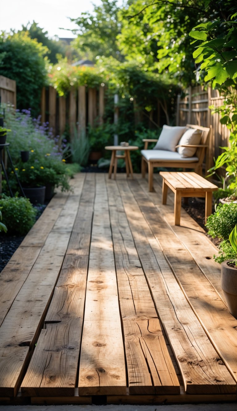 18 Ground-Level Deck Design Ideas on a Budget | Mummy Time