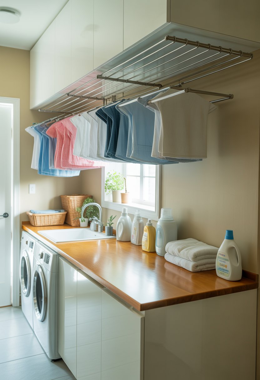 15 Laundry Room Folding Station Ideas | Mummy Time