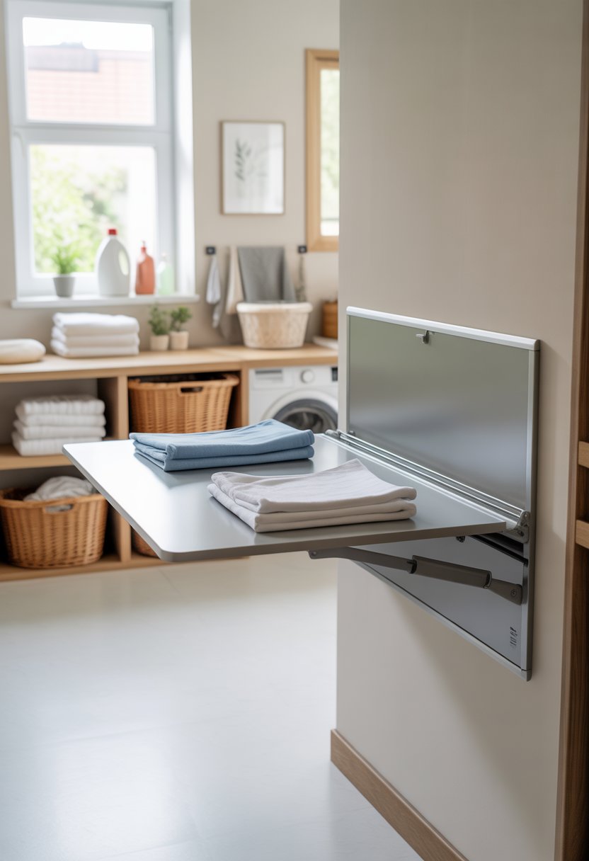 15 Laundry Room Folding Station Ideas | Mummy Time