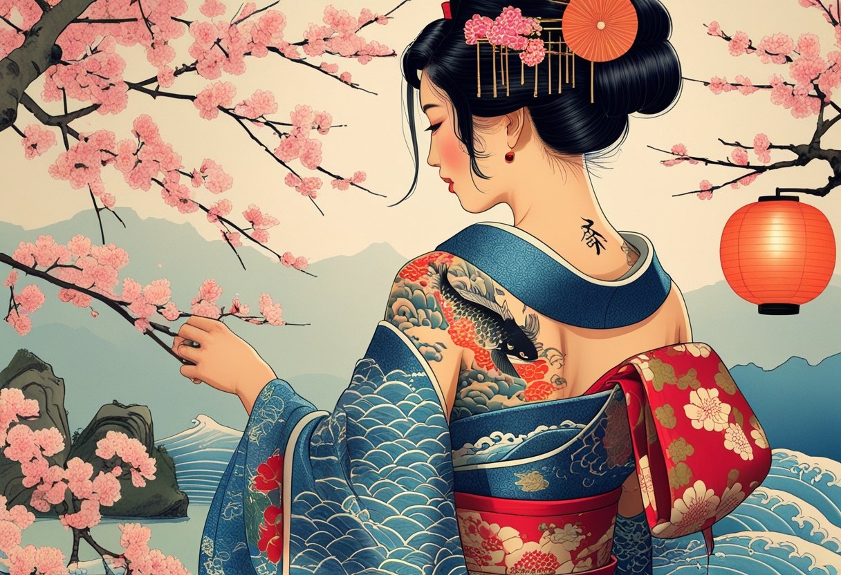 Tatuagem Gueixa Significado e Origem na Cultura Japonesa...