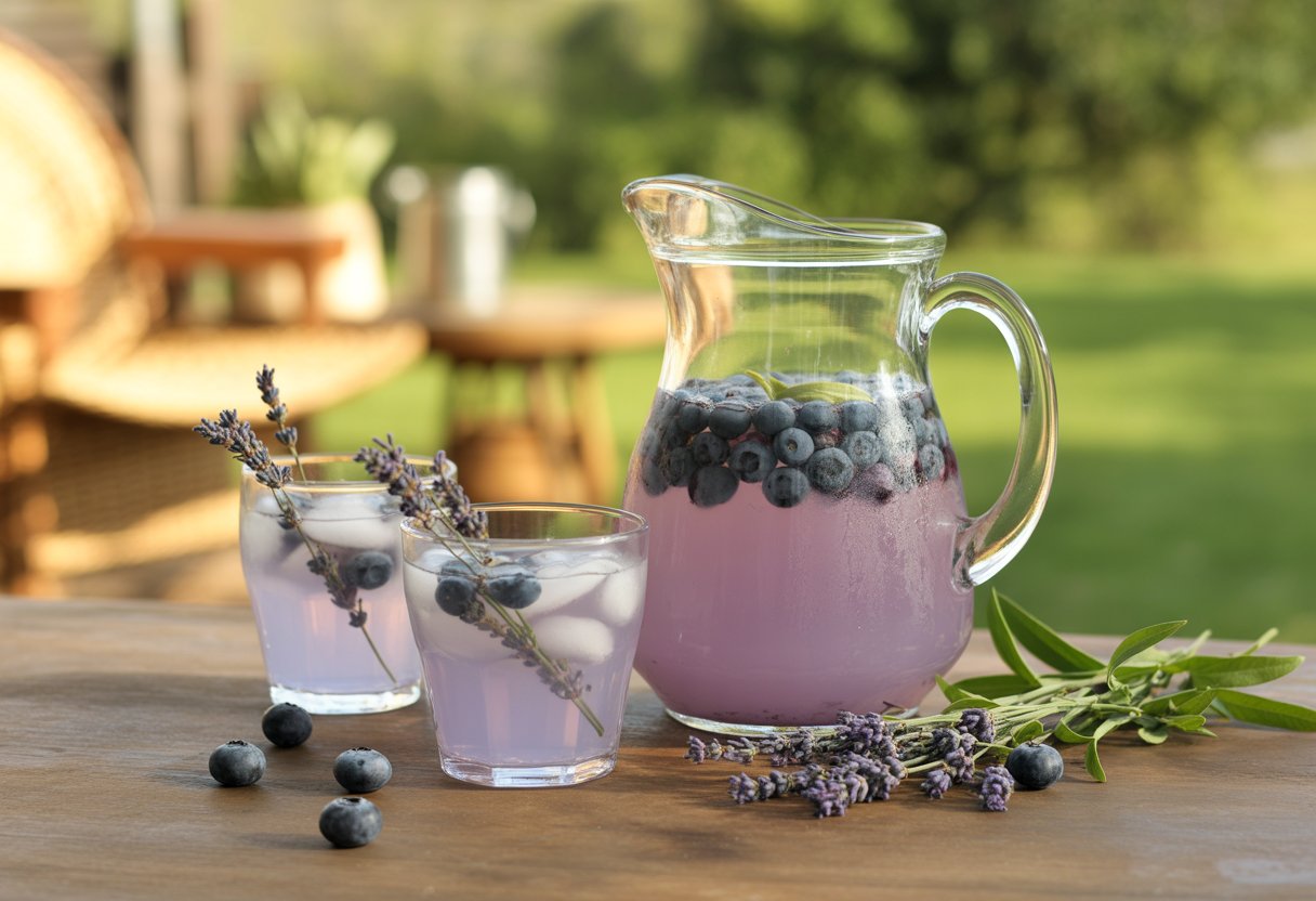 Blueberry Lavender Lemonade Outback Recipe: Homemade Refreshing Drink ...