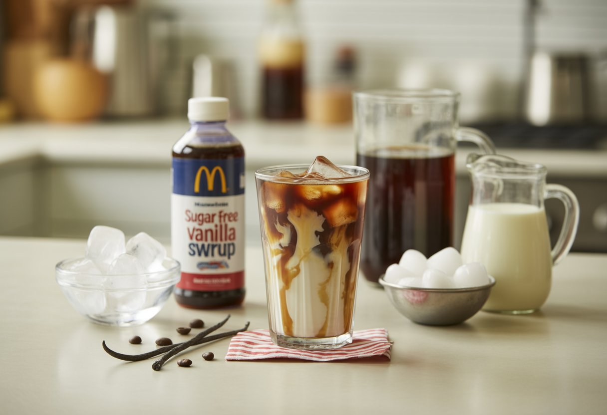 McDonald's Sugar Free Vanilla Iced Coffee Recipe: Easy Homemade Version