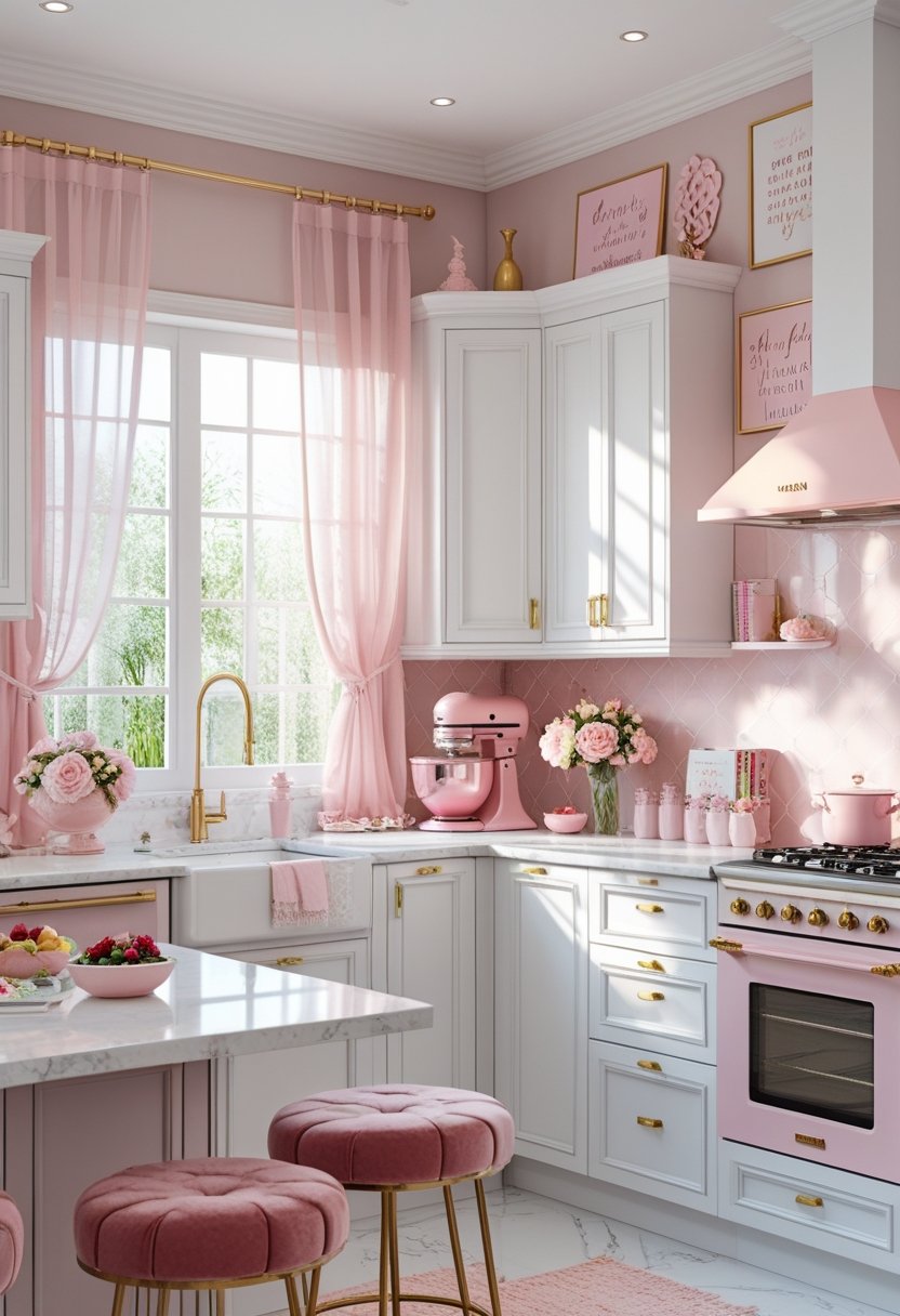 20 Girly Kitchen Ideas for a Cute and Cozy Space 22 v2 zlg1v 0o4uq
