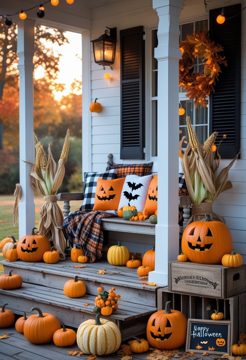 32 Farmhouse Halloween Decor Ideas 2025: Rustic Autumn Decorations for a Cozy Seasonal Home 40 v2 zlkby tqlds